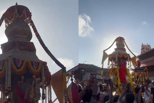 ವಿಟ್ಲಪಿಂಡಿ ಸಂಭ್ರಮದ ನಡುವೆ ಅವಘಡ: ವಿಸರ್ಜನೆಗೂ ಮುನ್ನ ಭಗ್ನವಾಯ್ತು ಶ್ರೀಕೃಷ್ಣನ ಮೂರ್ತಿ
