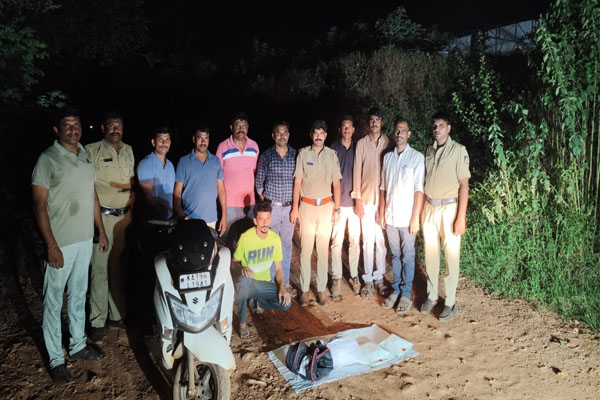 ಭಟ್ಕಳದಲ್ಲಿ ಗಾಂಜಾ ಮಾರಾಟಕ್ಕೆ ಯತ್ನ: 816 ಗ್ರಾಂ ಮಾಲು ಸಹಿತ ಆರೋಪಿಯ ಬಂಧನ