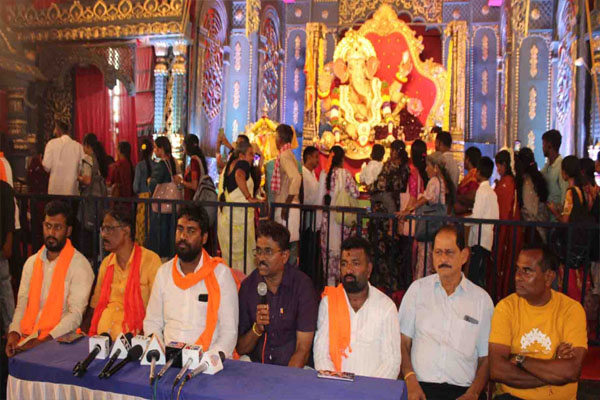 ಅ.3ಕ್ಕೆ ಚಿತ್ರದುರ್ಗದಲ್ಲಿ ಹಿಂದೂ ಮಹಾಗಣಪತಿ ಶೋಭಾಯಾತ್ರೆ: 6 ಲಕ್ಷಕ್ಕೂ ಅಧಿಕ ಭಕ್ತರು ಸೇರುವ ನಿರೀಕ್ಷೆ