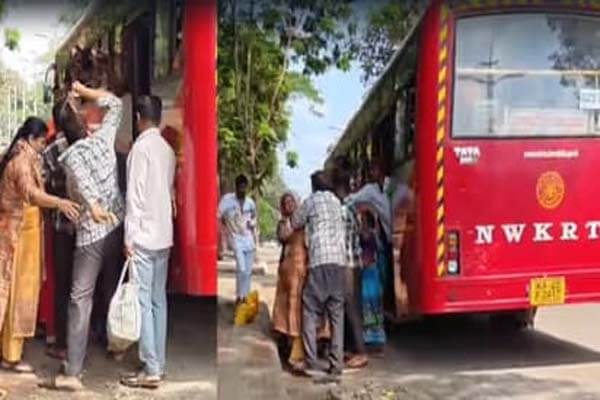 ಬೆಳಗಾವಿಯಲ್ಲಿ ಅಮಾನವೀಯ ಕೃತ್ಯ: ದಾರಿ ಬಿಡಲಿಲ್ಲವೆಂದು ನಡುರಸ್ತೆಯಲ್ಲೇ ಮಹಿಳೆ ಮೇಲೆ ಚಪ್ಪಲಿಯಿಂದ ಹಲ್ಲೆ